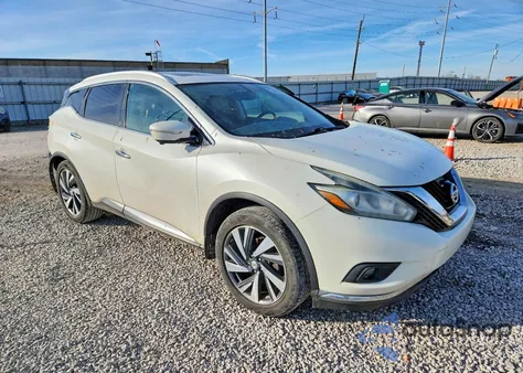 2015 Nissan Murano S z USA, uszkodzony, nr VIN 5N1AZ2MHXFN243781